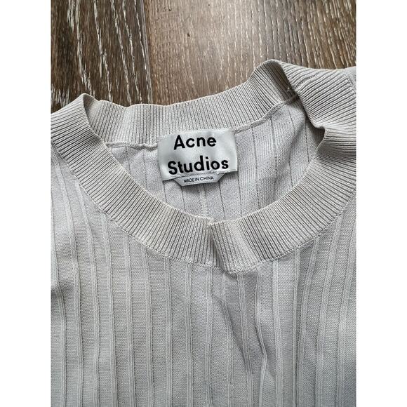 Acne studios issy rib longsleeve - Picture 6 of 7